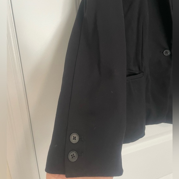 2/$25 🎉 OLD NAVY Black boxy one button blazer (XXL) - Picture 4 of 10